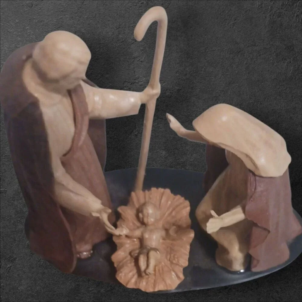 Christmas Nativity Scene Figurine Holy Family